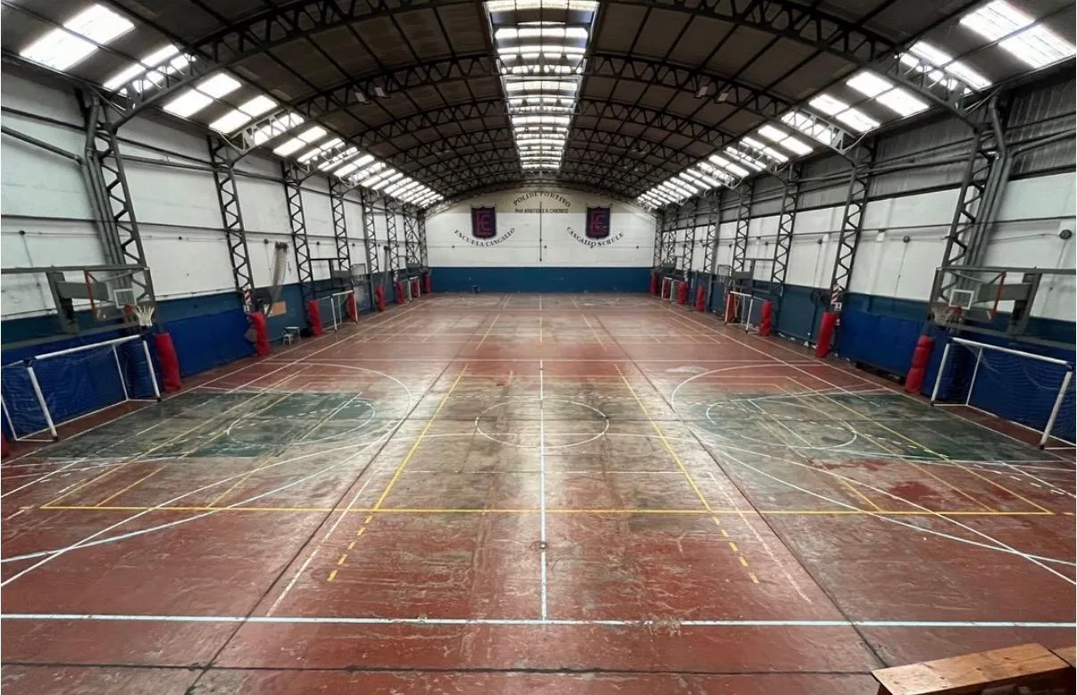 Aplicación en canchas de deporte